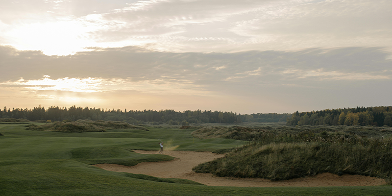 golf bunker 